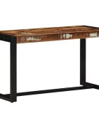 vidaXL Lavica Viacfarebná 80x35x45 cm Rekultivované masívne drevo