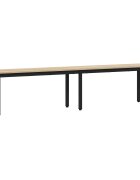 vidaXL lavička Dub sonoma 200 x 35 x 45 cm Kompozitné drevo