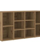 vidaXL Lavička na topánky 103 x 30 x 545 cm Kompozitné drevo