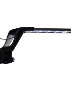 vidaXL LED svetlo do akvária so svorkami 25-45 cm modrá a biela