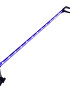 vidaXL LED svetlo do akvária so svorkami 90-105 cm modrá a biela
