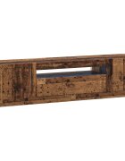 vidaXL LED TV kabinet Staré drevo Kompozitné drevo