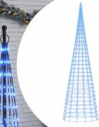 vidaXL LED vianočný stromček 3000 LED modré 800 cm