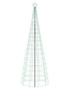 vidaXL LED vianočný stromček EKENAS 300 cm 390 LED Viac farieb Oceľ