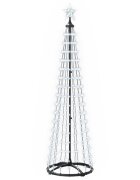 vidaXL LED vianočný stromček v tvare kužeľa 180 cm 250 LED