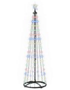 vidaXL LED vianočný stromček v tvare kužeľa 180 cm 250 LED Viac farieb