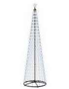 vidaXL LED vianočný stromček v tvare kužeľa 250 cm 470 LED