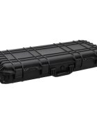 vidaXL Letecký kufor na kolieskach čierny 96x42x16 cm PP