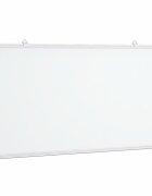 vidaXL Magnetická biela tabuľa 100x50x17 cm hliník