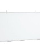 vidaXL Magnetická biela tabuľa 60x30x17 cm hliník