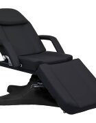 vidaXL Masážny stôl čierny 180x62x(865-118) cm