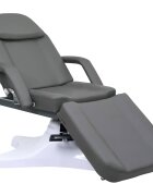 vidaXL Masážny stôl sivý 180x62x(865-118) cm