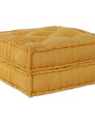 vidaXL Modulárna pohovka žltá 70x70x36 látková