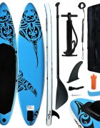 vidaXL Nafukovací Stand Up Paddleboard 305x76x15 cm modrý