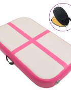 vidaXL Nafukovacia žinenka s pumpou 60x100x10 cm PVC ružová