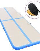 vidaXL Nafukovacia žinenka s pumpou 700x100x10 cm PVC modrá