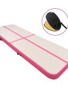 vidaXL Nafukovacia žinenka s pumpou 700x100x20 cm PVC ružová
