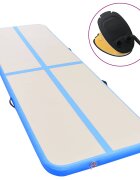 vidaXL Nafukovacia žinenka s pumpou 800x100x10 cm PVC modrá