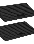 vidaXL Nájazdy na obrubník 2 ks 50x30x11 cm guma