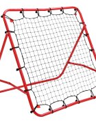 vidaXL Nastaviteľná futbalová odrazová sieť 100x100 cm