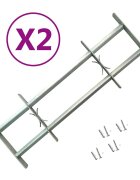 vidaXL Nastaviteľné bezpečnostné okenné mreže 2 ks 700-1050 mm