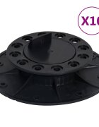 vidaXL Nastaviteľné nožičky pre podlahu 10 ks 25-40 mm