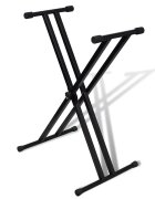 vidaXL Nastaviteľný stojan na keyboard s dvojitou oporou