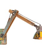 vidaXL Nástenná lampa industriálny štýl farebná okrúhla E27