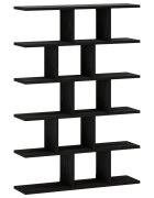 vidaXL Nástenná polica Čierny dub 70 x 17 x 101 cm Kompozitné drevo