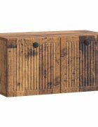 vidaXL Nástenná TV skrinka 595 x 31 x 30 cm Staré drevo
