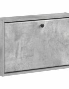 vidaXL Nástenný botník BREDA 71 x 17 x 43 cm Kompozitné drevo