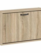 vidaXL Nástenný botník HAARLEM 71 x 17 x 43 cm Kompozitné drevo