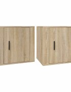 vidaXL Nočné stolíky 2 ks dub sonoma 50x39x47 cm