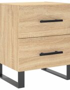 vidaXL Nočný stolík dub sonoma 40x35x475 cm kompozitné drevo