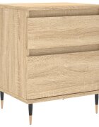 vidaXL Nočný stolík dub sonoma 40x35x50 cm kompozitné drevo