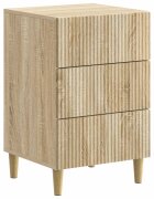 vidaXL Nočný stolík Dub sonoma 43 x 41 x 665 cm Kompozitné drevo