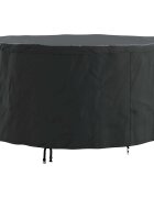 vidaXL Obal na nábytok 182 x 182 x 71 cm 210D Oxford tkanina Okrúhly