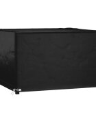 vidaXL Obal na záhradný nábytok 8 očiek 125x125x75 cm štvorcový