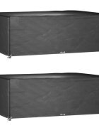 vidaXL Obaly na záhradný nábytok 2 ks 12 očiek 230x165x80 cm obdĺžnik