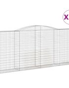 vidaXL Oblúkové gabiónové koše 20 ks 400x50x160/180 cm pozink. železo