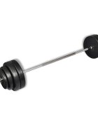 vidaXL Obojručná činka so závažiami 60 kg