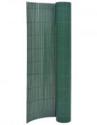 vidaXL Obojstranný záhradný plot 110x300 cm zelený