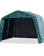 vidaXL Odnímateľný prístrešok pre dobytok PVC 550 g/m² 33x32 m zelený