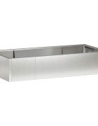 vidaXL Oporný múr 6 ks 200 x 100 x 50 cm Nehrdzavejúca oceľ Strieborná