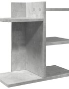 vidaXL Organizér na stôl betónovo sivý 42x215x42cm kompozitné drevo