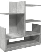 vidaXL Organizér na stôl betónovo sivý 49x20x525cm kompozitné drevo