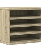 vidaXL Organizér na stôl dub sonoma 36x26x295 cm kompozitné drevo