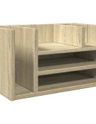 vidaXL Organizér na stôl dub sonoma 445x24x25 cm kompozitné drevo