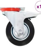 vidaXL Otočné kolieska 12 ks 100 mm