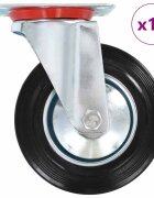 vidaXL Otočné kolieska 16 ks 160 mm
